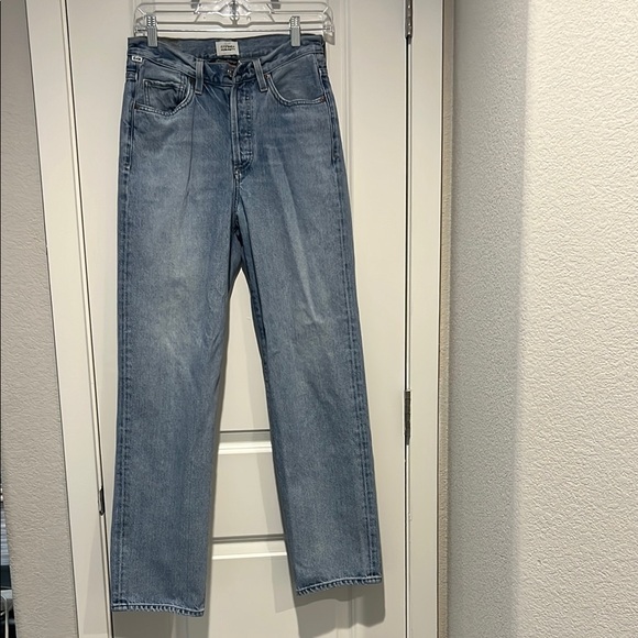 Citizens Of Humanity Blue Straight Jeans Classic Style - Picture 3 of 11